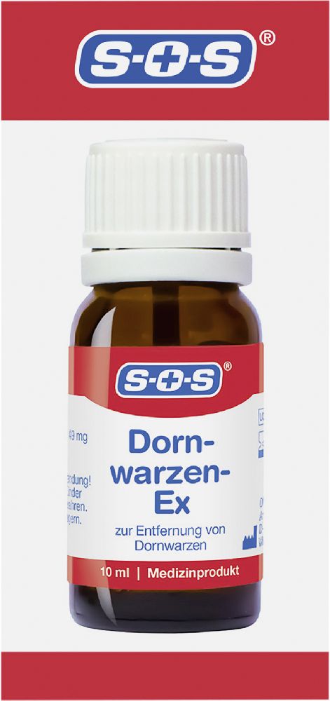 SOS Verrues plantaires flacon de 10 ml