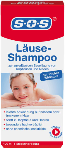SOS Shampoing poux flacon 100 ml