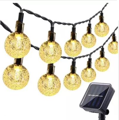 BUBBLE garland 17M WARM 100LED