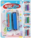 [545456 ZEN12] Metal/plastic harmonica 16x27x3