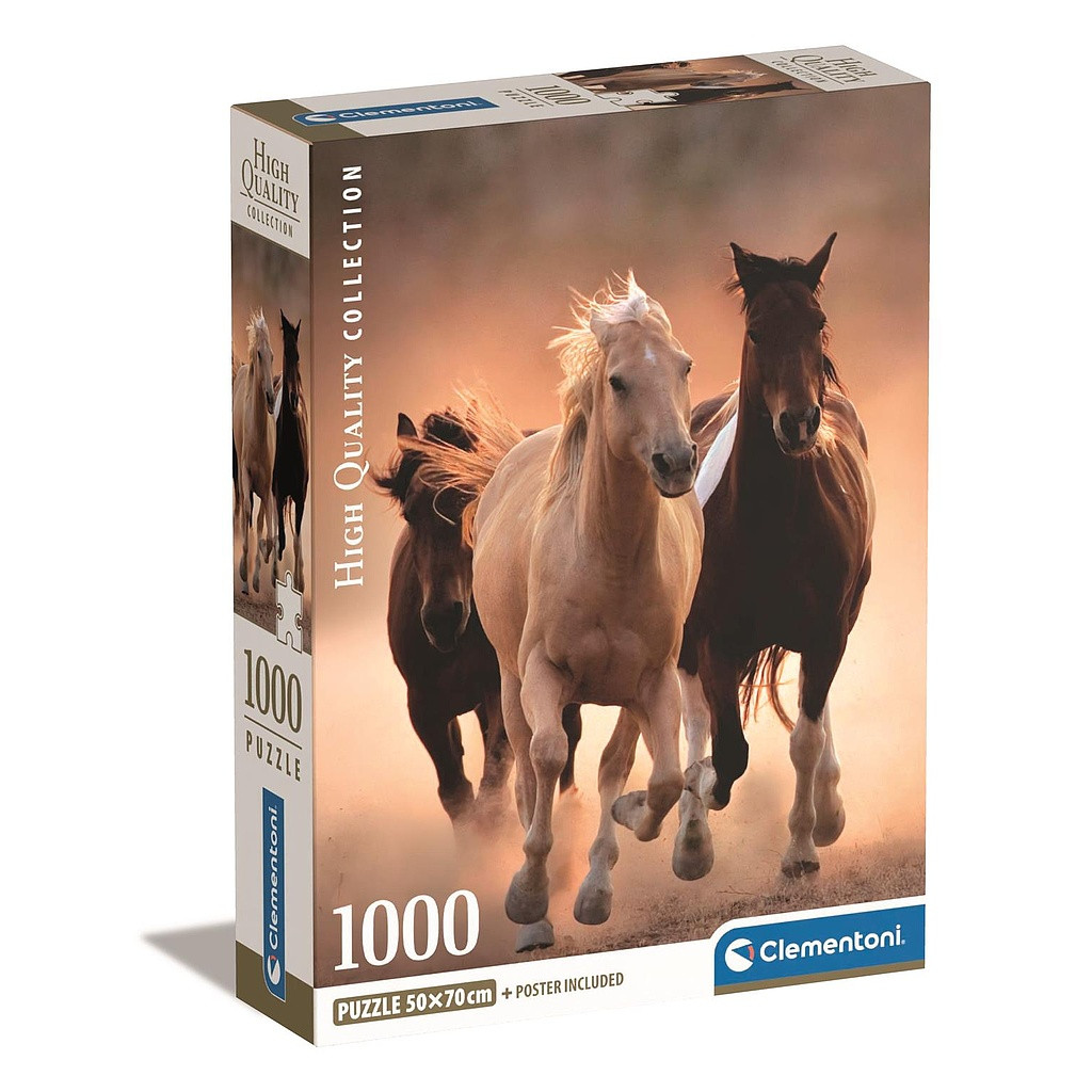 Puzzle Lovas Running 1000 pc Clementoni