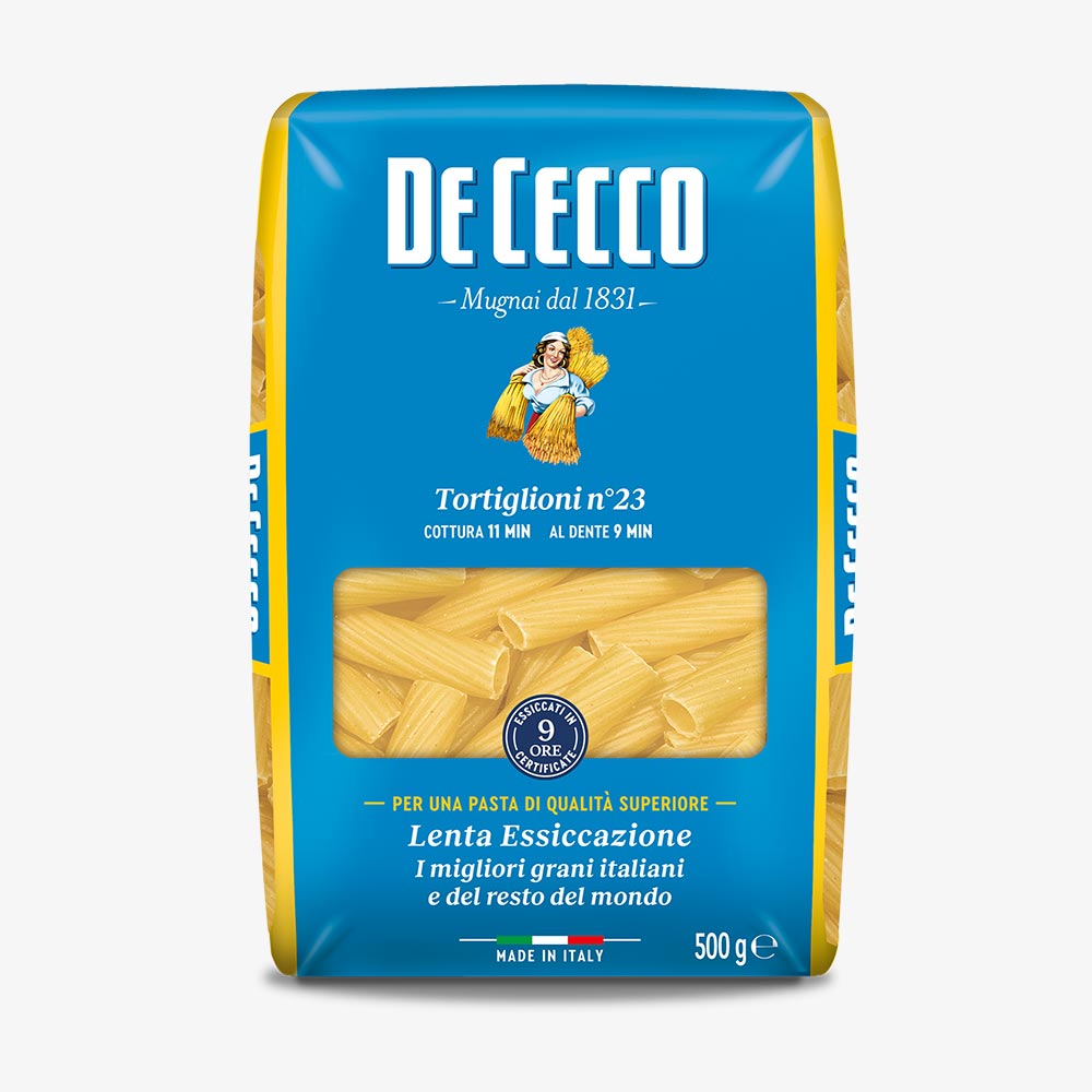 De Cecco tortigchi n ° 23, 500g