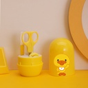 [YY-018/jaune] Yellow Duck Manicure Kit for Little Ones.