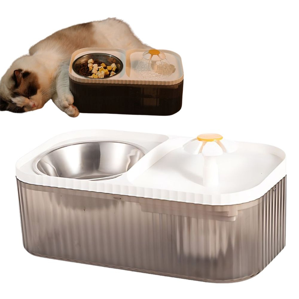 Automatic water fountain for cats and dogs