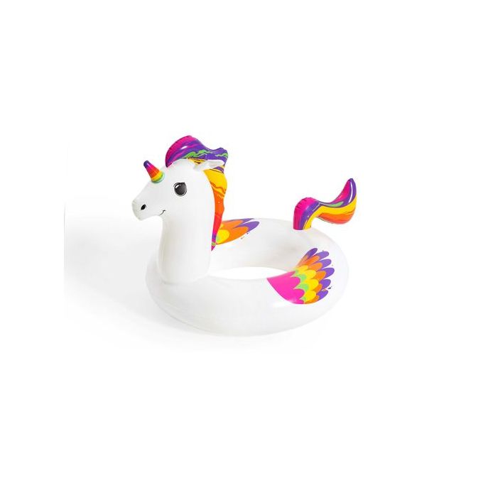 (36159) FANTASY UNICORN DIAMETER 91 CM 2 AIR CHAMBERS SAFETY VALVES