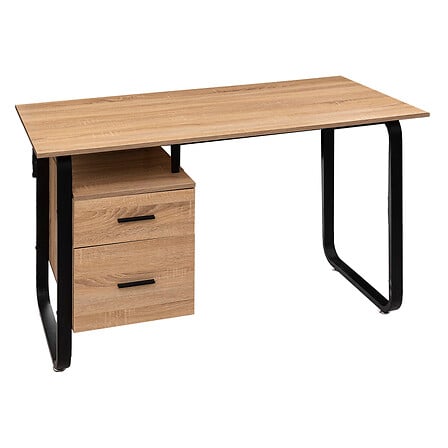 Wood/metal effect desk box