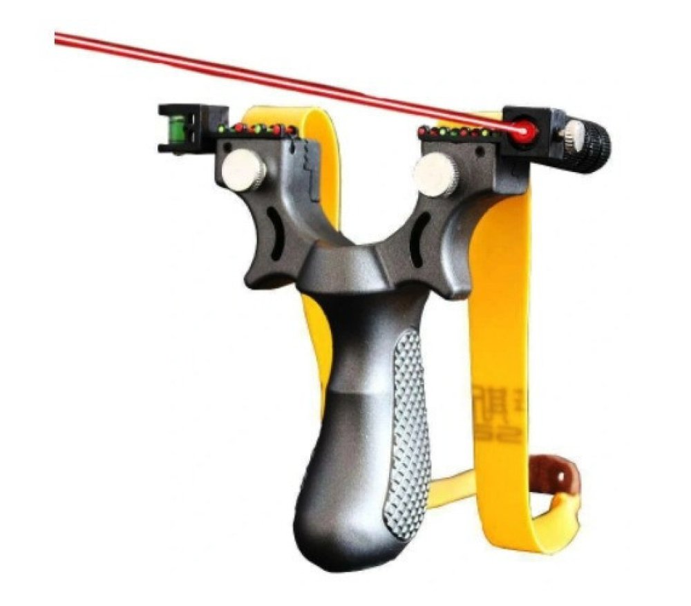Fronde de chasse laser