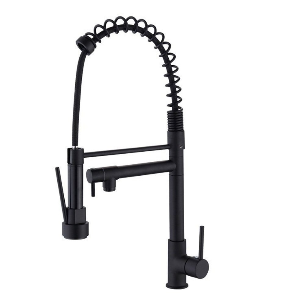 Telescopic kitchen sink faucet