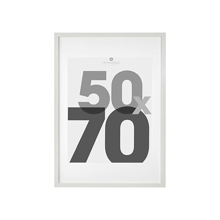 Cadre photo blanc Eva 50x70