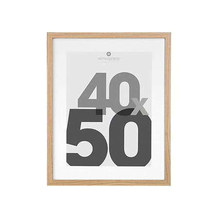 Eva natural photo frame 40x50