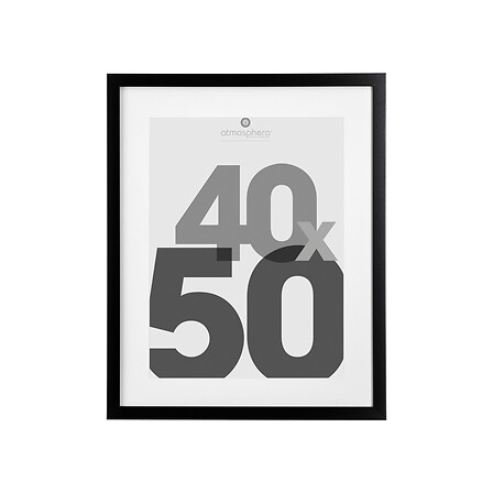 Eva black photo frame 40x50