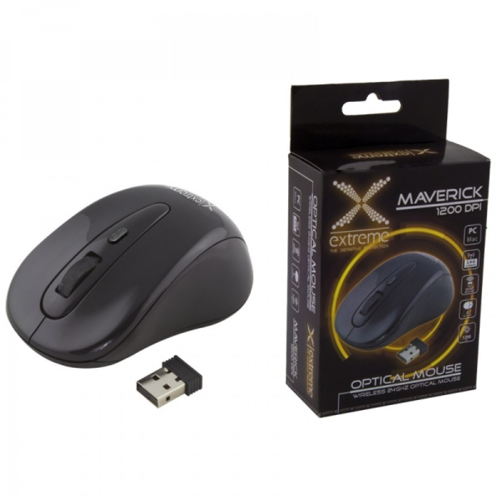 SOURIS SANS FIL 1000DPI 2.4GHZ CAPTEUR OPTIQUE