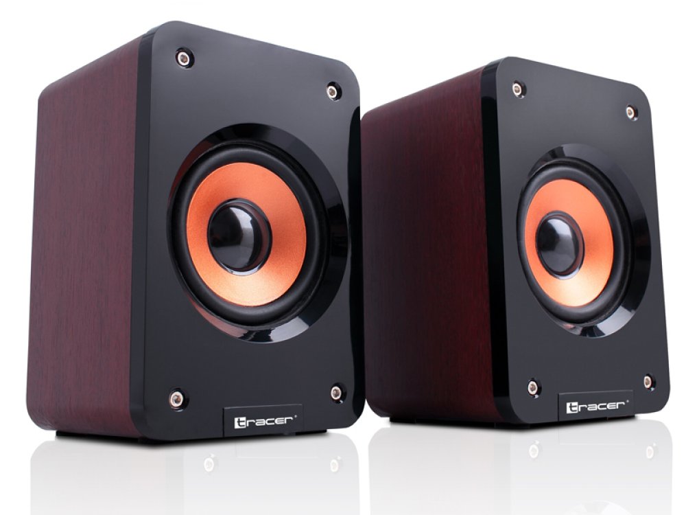 WOODEN USB 2.0 SPEAKERS SET