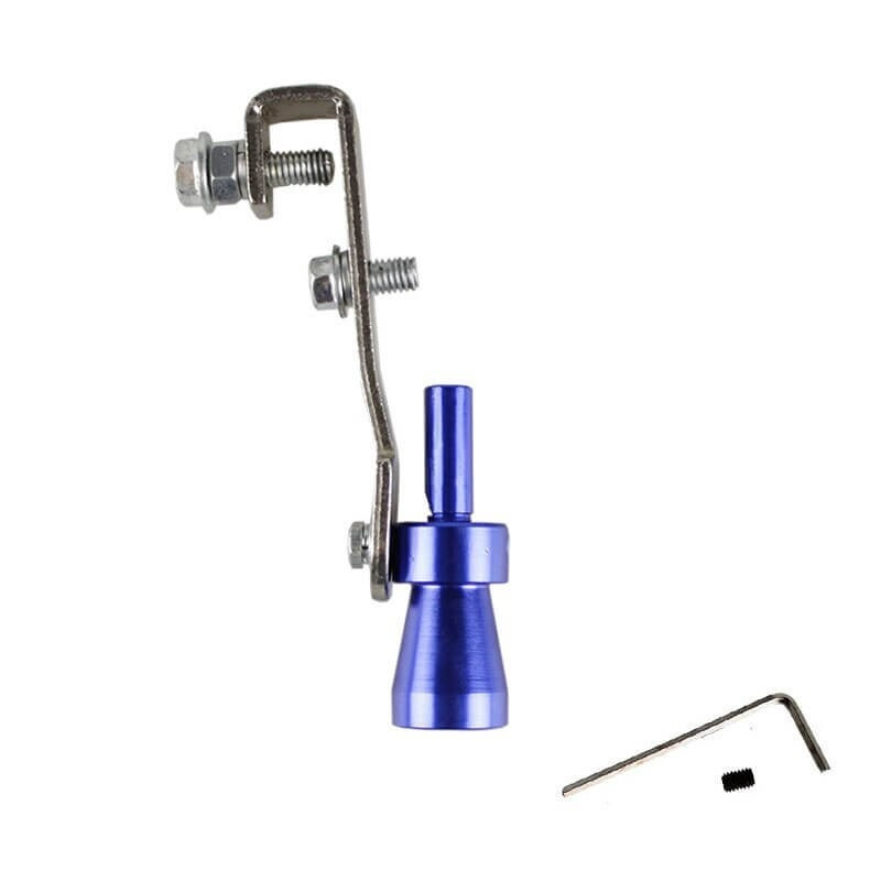 Simulateur de son Turbo bleu