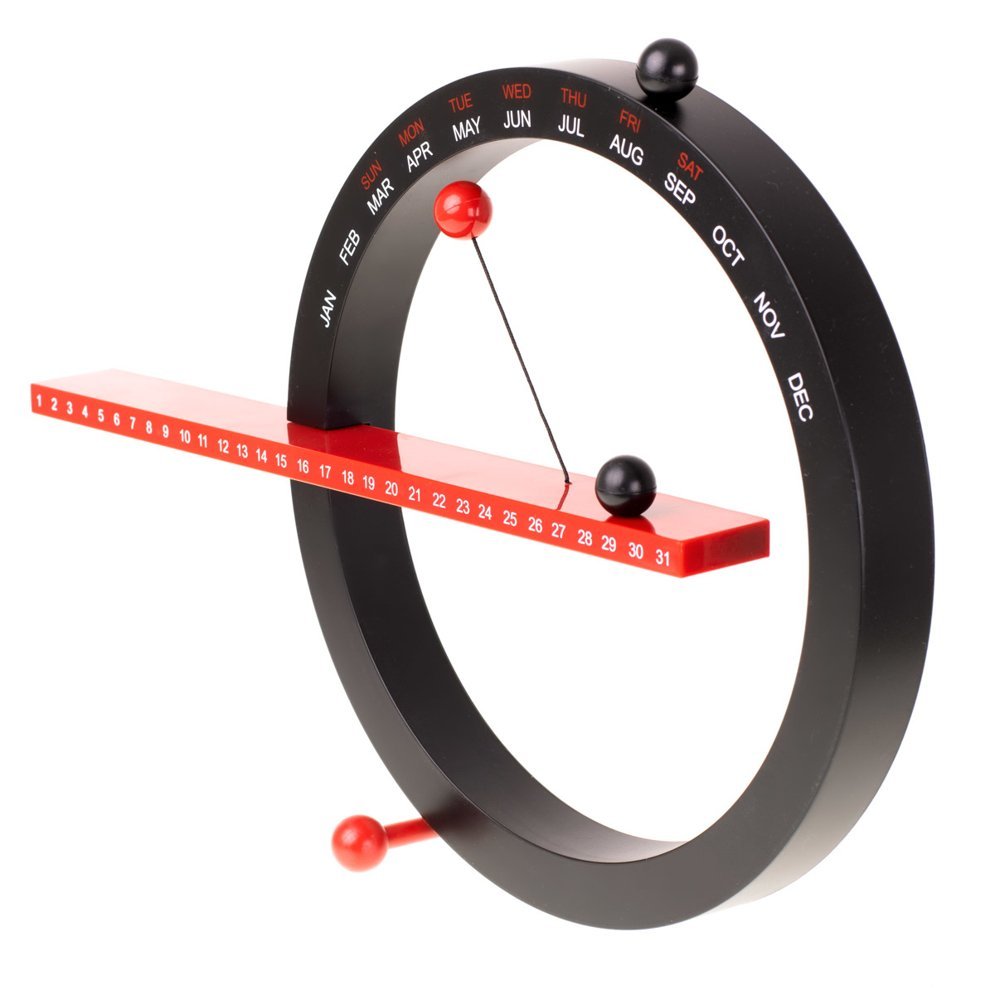 Calendrier magnétique (perpétuel) NOIR