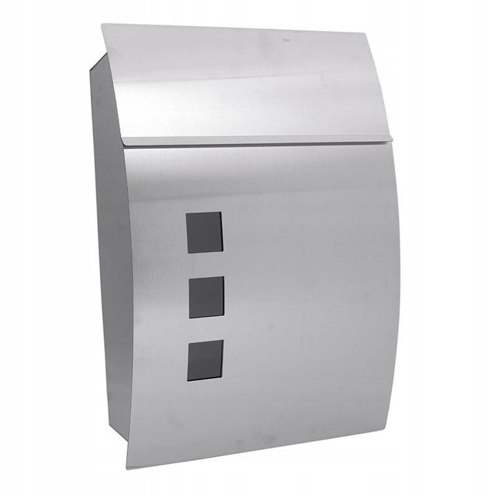Boite aux lettres inox demi-cercle