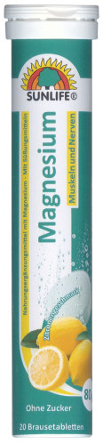 Sunlife Magnesium Effervescent Tablets 20s