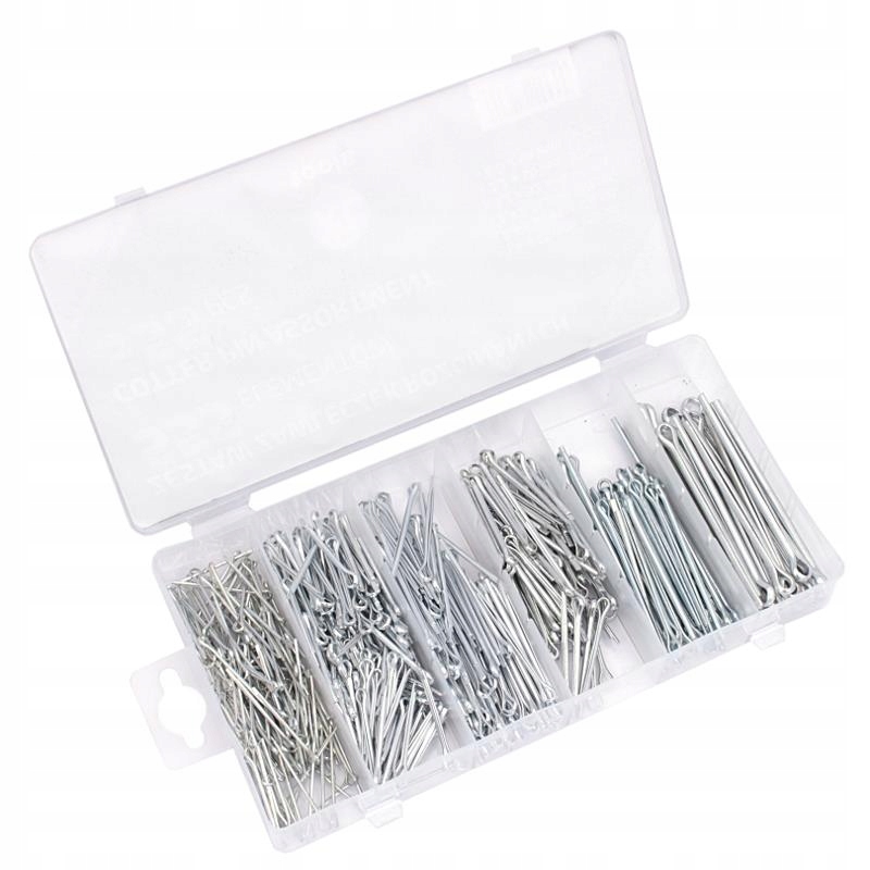 Jeu de goupilles fendues 555 pcs
