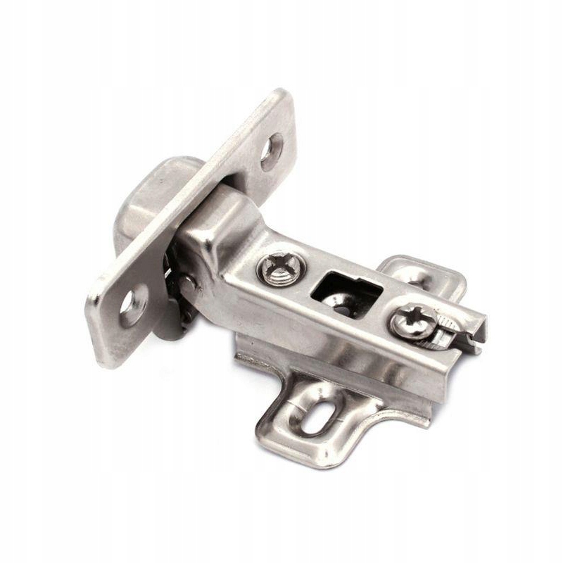 90° recessed furniture hinge, half edge.