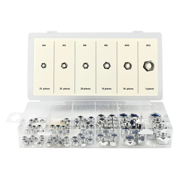 Self-locking nut set 100 pc