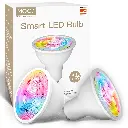  Ampoules intelligentes MOES ZigBee GU10 LED – RGB