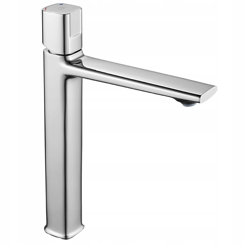 Single lever countertop sink faucet