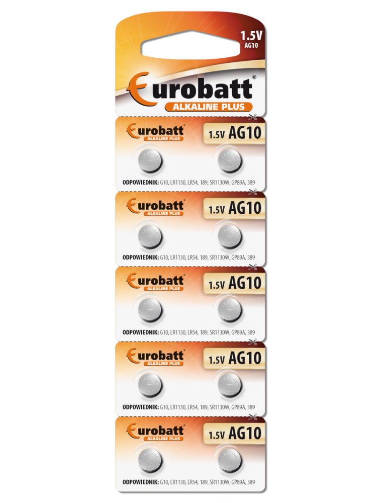 Battery Alkaline AG10 - BP10 Eurobatt