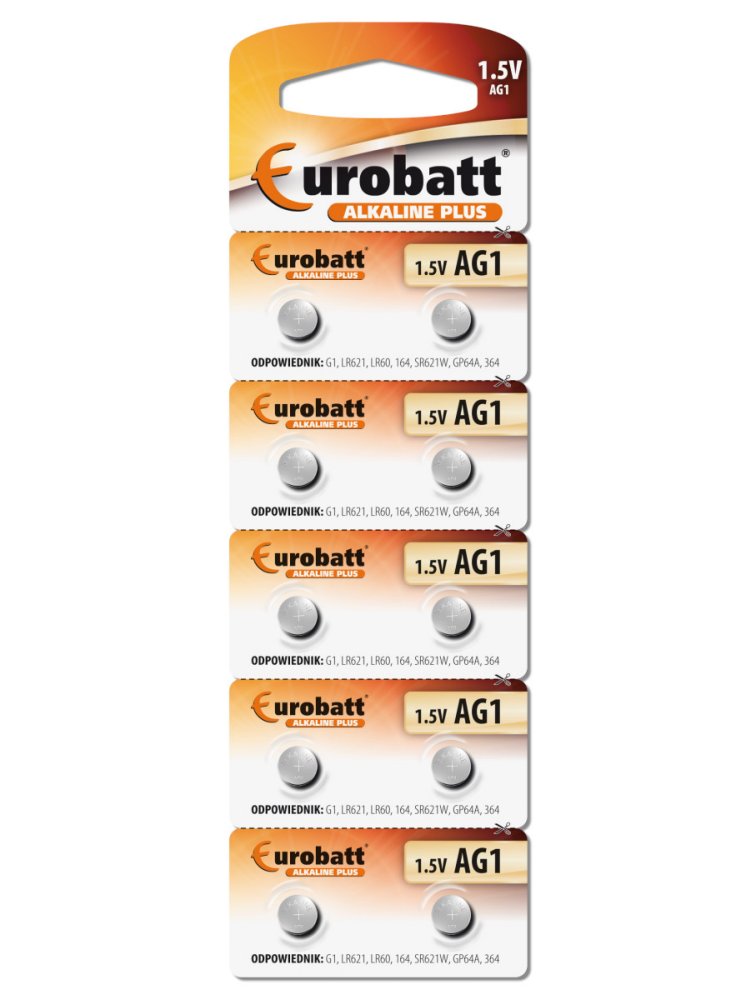 Batterie Alkaline AG1 - BP10 Eurobatt