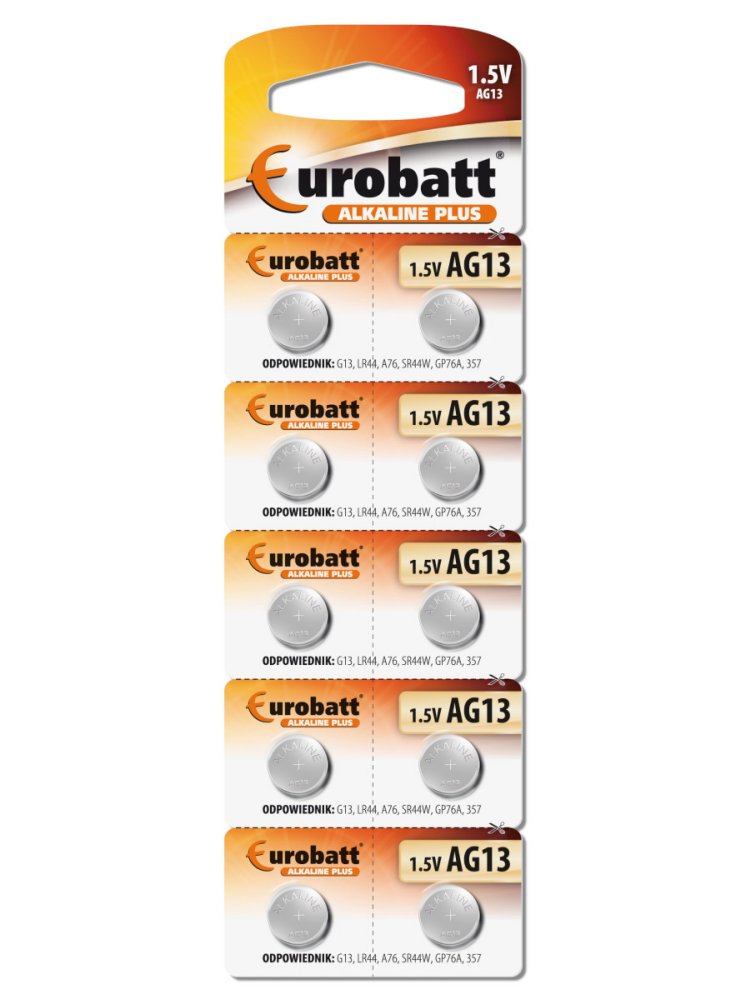 Batterie Alkaline Batteries Eurobatt AG13 - BP10
