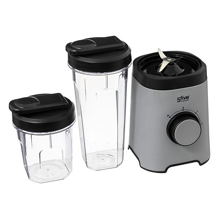 Blender + 2 Bottles 300ml / 600ml 5Five