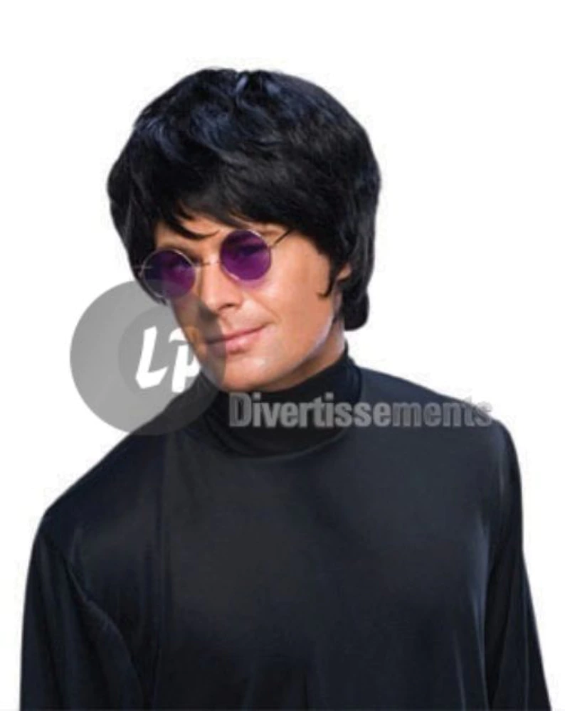 Perruque Elton (cheveux courts)