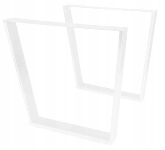Trapeze legs for table / desk – 780 × 730 mm White