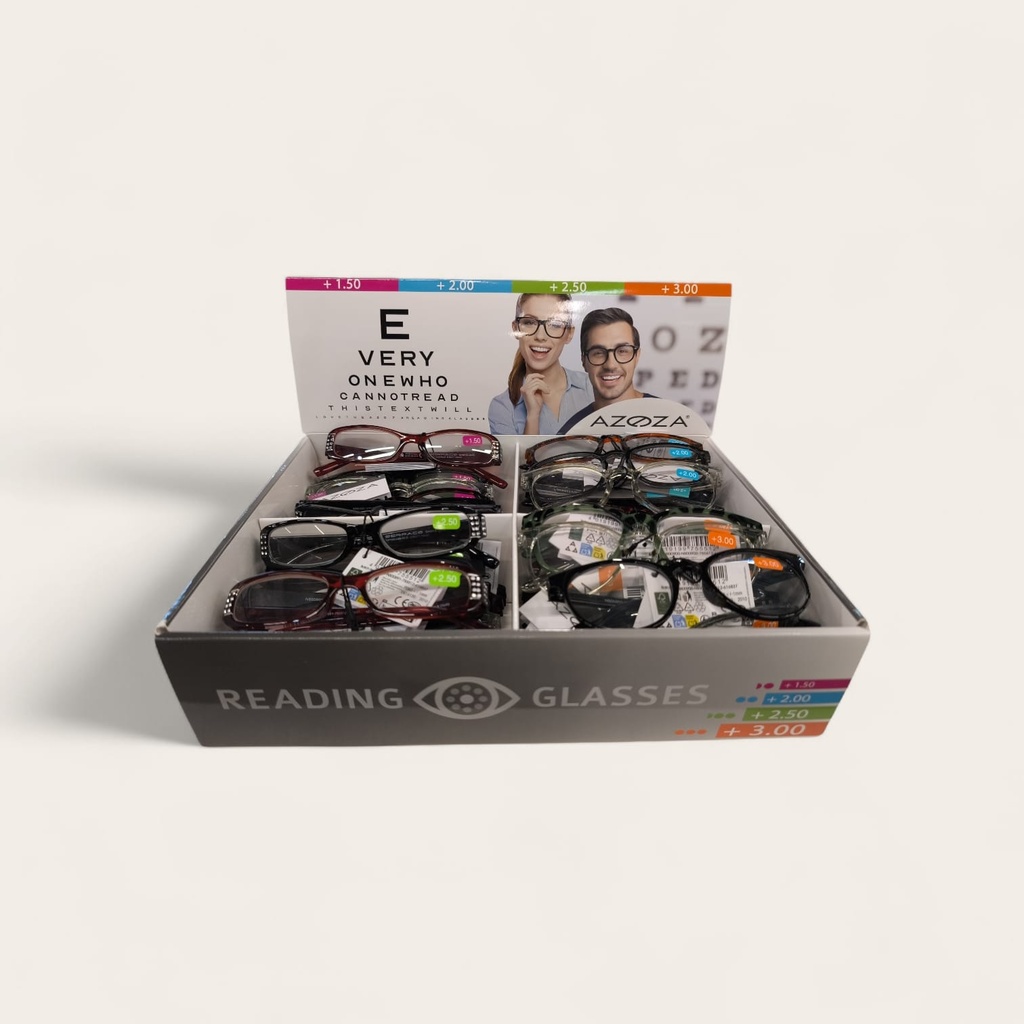 Assorted trendy reading glasses – 48 pieces