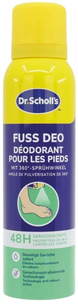 Scholl déodorant chaussures extra frais 150 ml