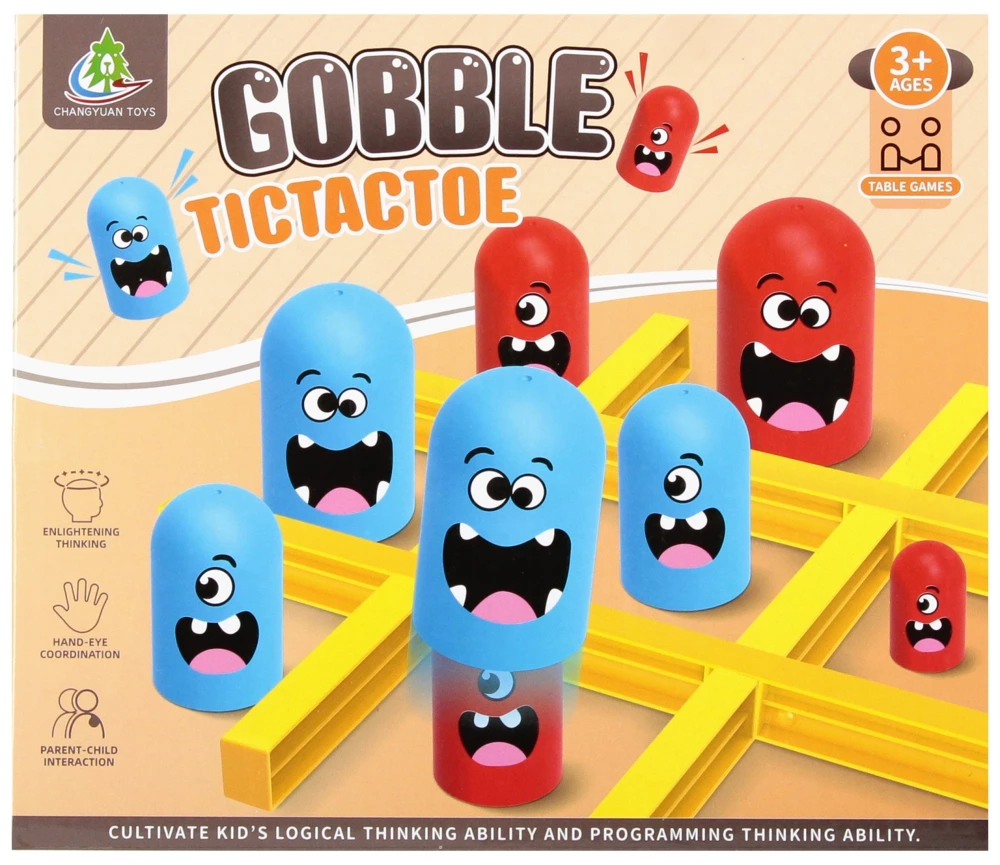 Double tic-tac-toe game – 23x20x4 cm