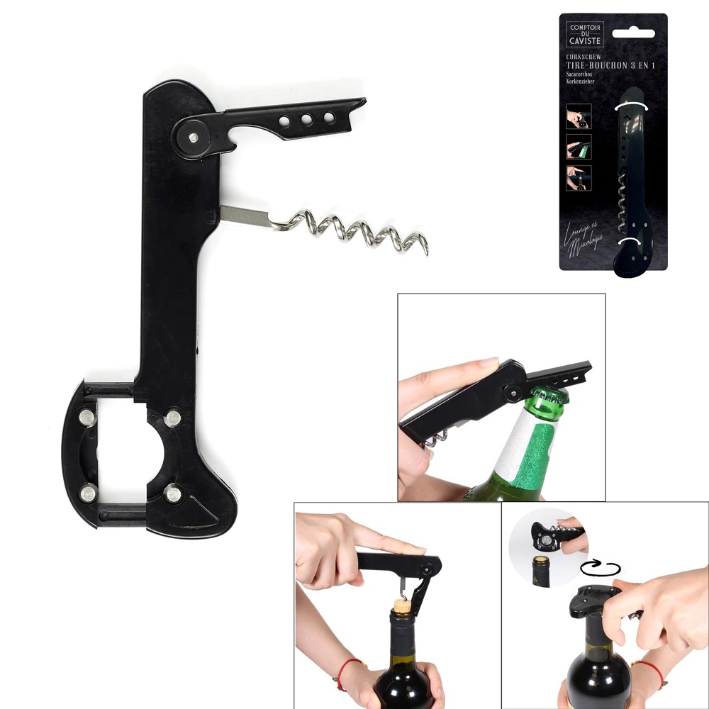 3 in 1 corkscrew