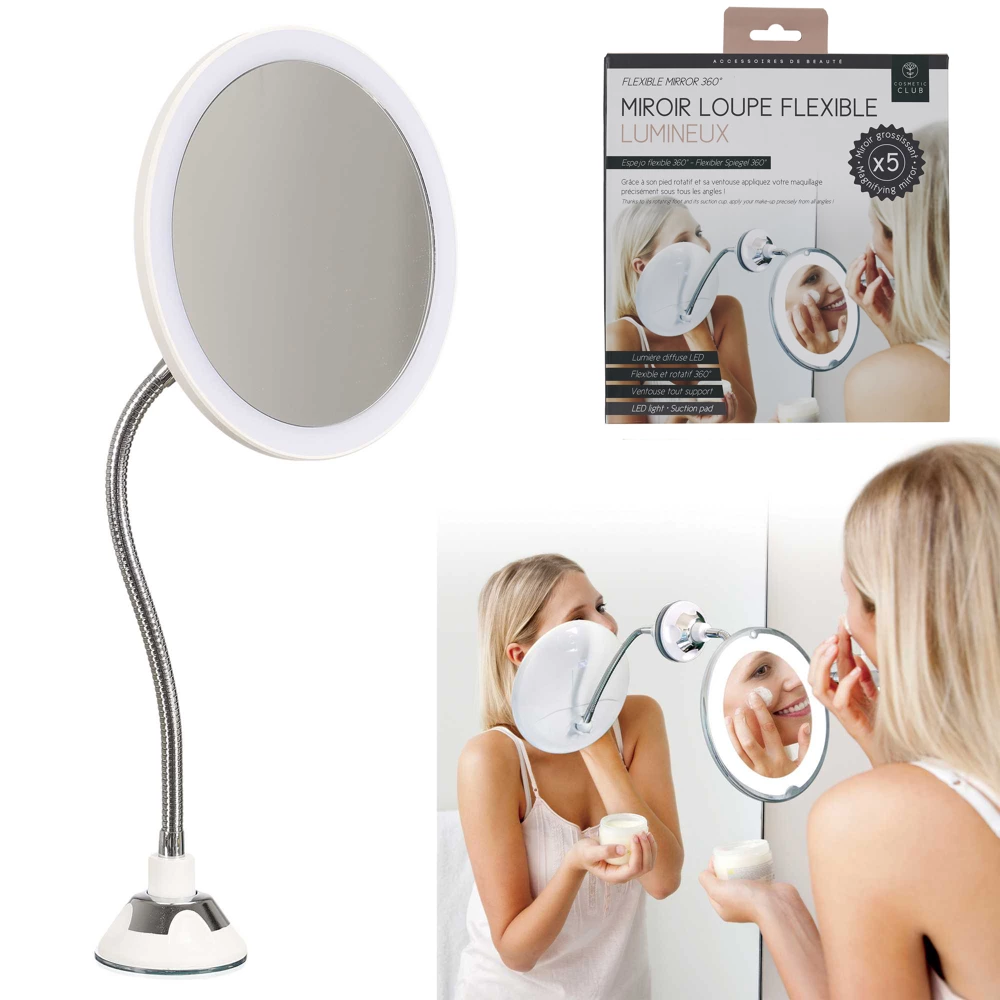 Flexible LED mirror x5