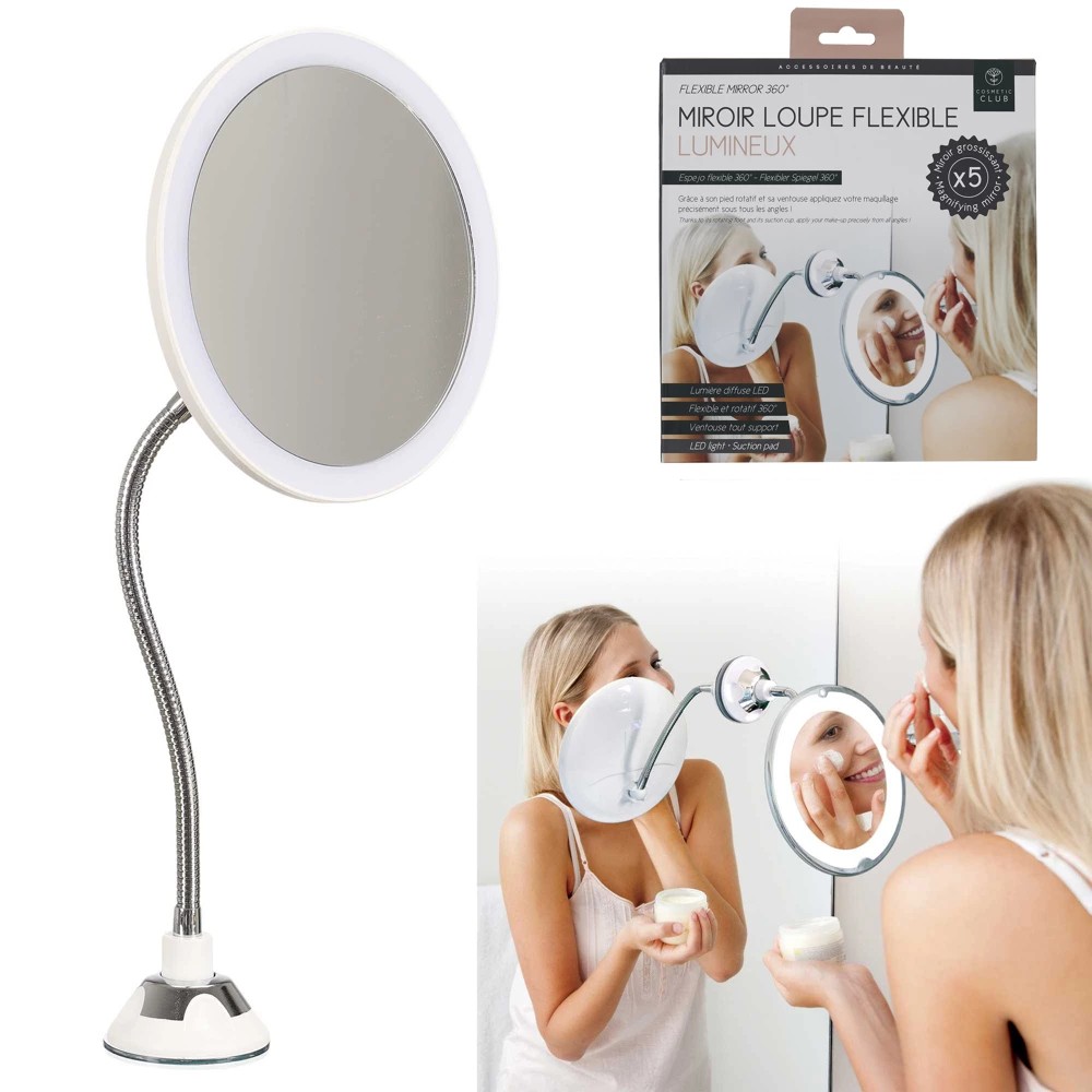 Flexible LED mirror x5