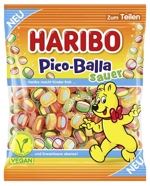 Haribo Pico-Balla Sour, 160 g bag