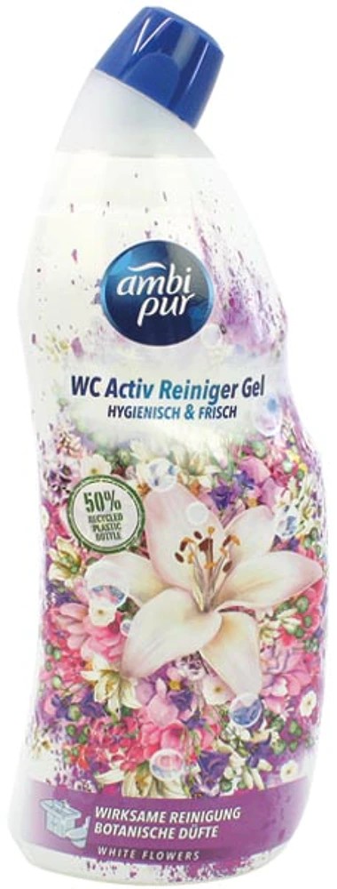 Ambi Pur WC cleaning gel 750 ml – White flowers
