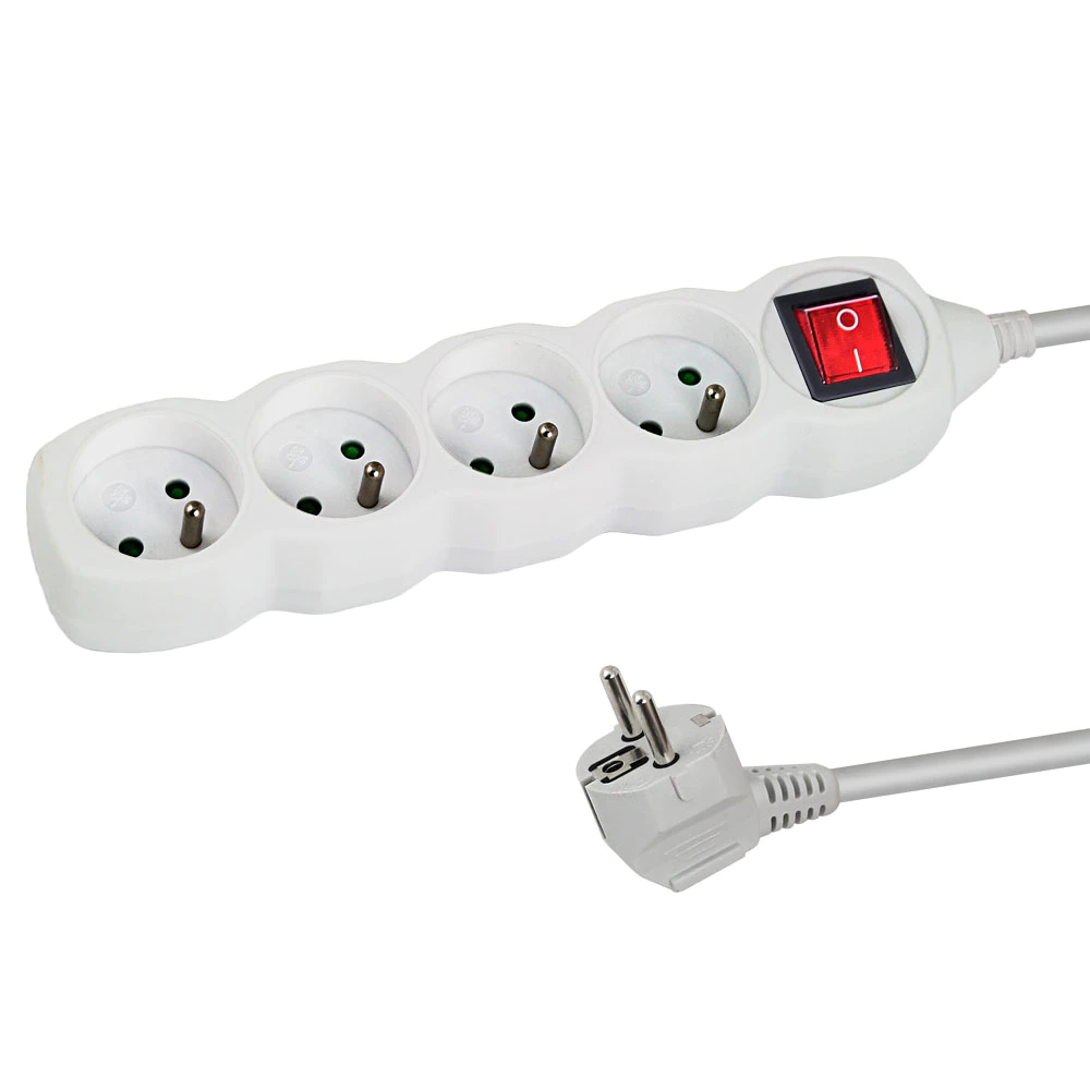 Power strip 4 sockets – 1.5 m