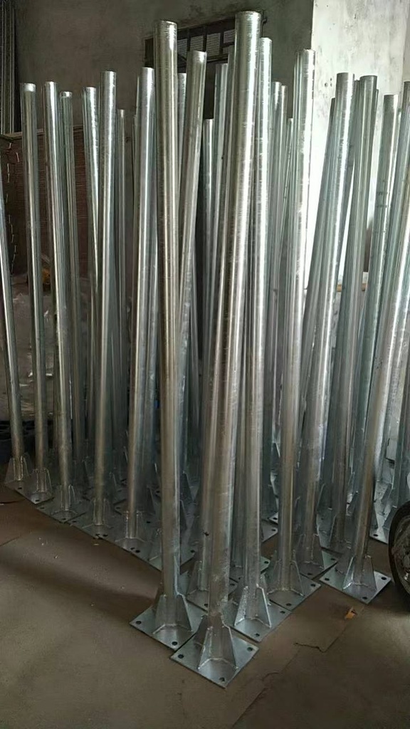1.80m mast Speed ​​bump panel + foundation iron