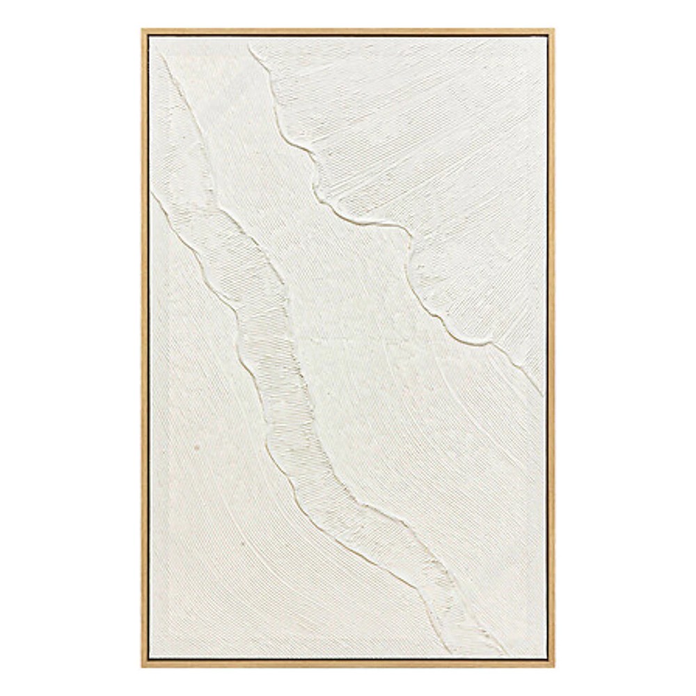 Decoration murale 3D Kohana 116x75 cm – blanc