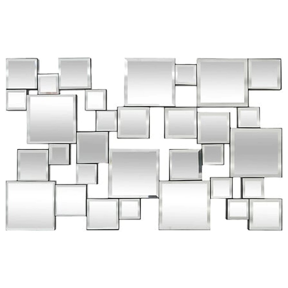 Decoration murale miroir Jandira 60x38 cm 