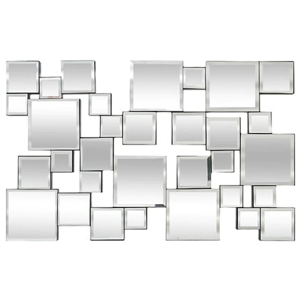 Decoration murale miroir Jandira 60x38 cm 