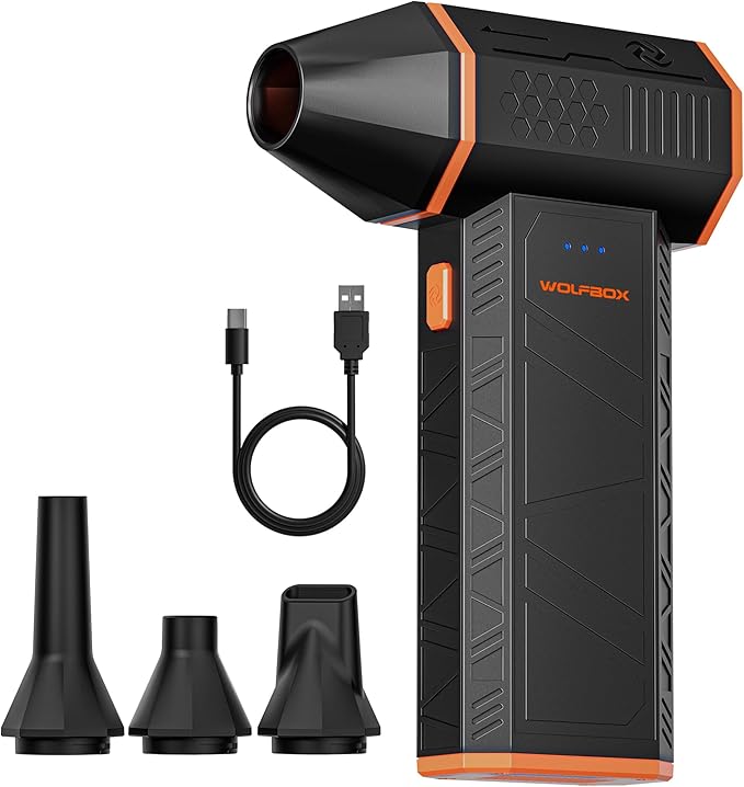 Wolfbox MF50 souffleur d'air 110k rpm
