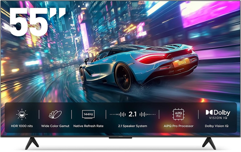 IFFALCON 55" miniLED 4k 144HZ dolby
