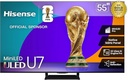 Hisens smart tv 55" 4k miniLED 165HZ