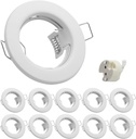Pack de 10 Support Led GU10