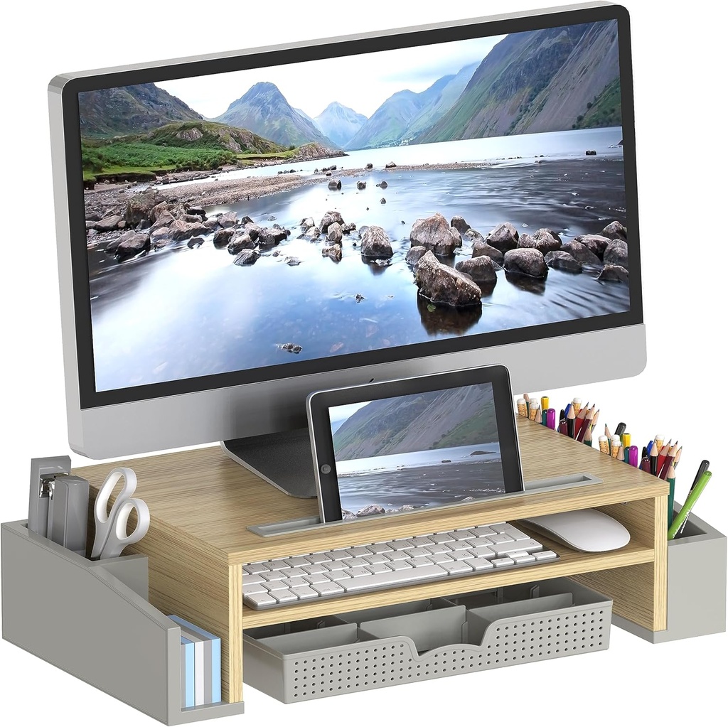 Computer monitor desk mount
